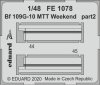 Eduard FE1078 Bf 109G-10 MTT Weekend 1/48 EDUARD